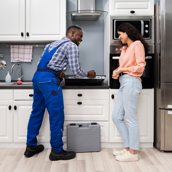 can you provide an estimate for cooktop repair before beginning any work in Jasper OH